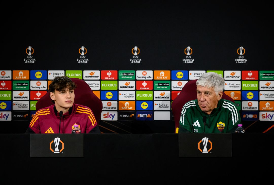 Roma-Stoccarda, la conferenza stampa di Gasperini e Pisilli – FOTO GALLERY- immagine 1