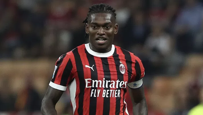 Rafael Leao AC Milan Milan-Lecce 3-0 Serie A 2024-2025