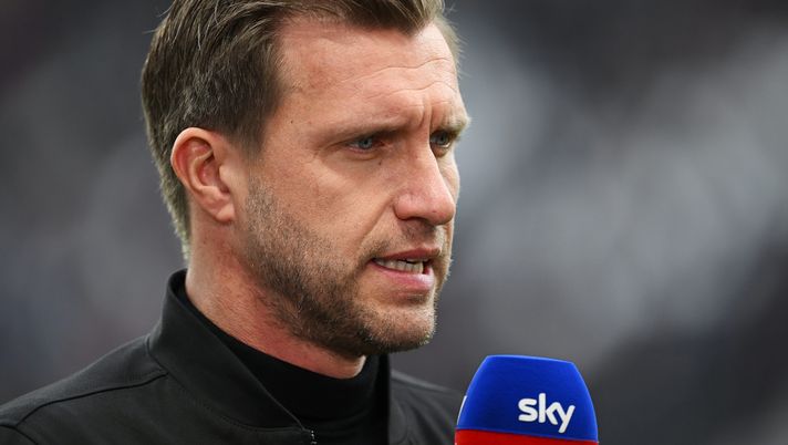 FRANKFURT AM MAIN, GERMANY - FEBRUARY 10: Markus Krösche Sporting CEO of Eintracht Frankfurt looks on during a interview prior to the Bundesliga match between Eintracht Frankfurt and VfL Bochum 1848 at Deutsche Bank Park on February 10, 2024 in Frankfurt am Main, Germany. (Photo by Helge Prang/Getty Images) Eintracht, il DS tuona: “Ridicolo presentarsi a Napoli senza tifosi!” - immagine 1