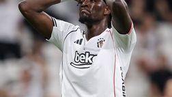 Ex Milan, Abraham a secco da cinque partite con il Besiktas