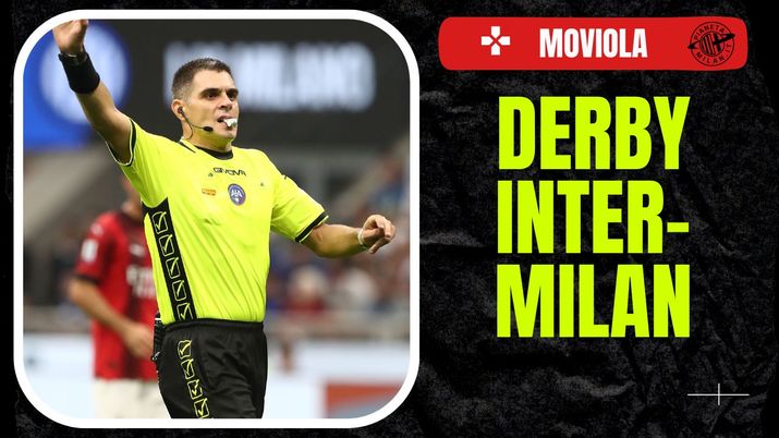 Moviola LIVE derby Inter-Milan Supercoppa Italiana arbitro Sozza