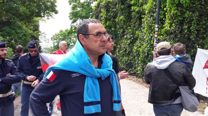 Napoli, Sarri va ancora a Superga in onore del Grande Torino - immagine 1