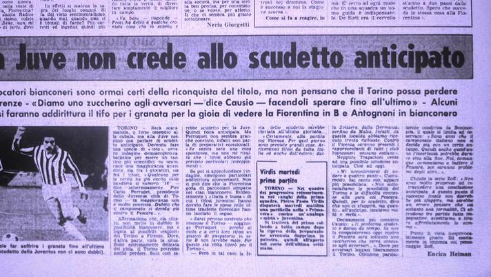 Fiorentina-Juve, la rivalità fra i tifosi raggiunse il paradosso nella primavera 1978 Fiorentina-Juve, la rivalità fra i tifosi raggiunse il paradosso nella primavera 1978 - immagine 1