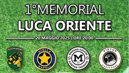 Martedì 20 maggio il 1° Memorial Luca Oriente: l’evento per il 17enne scomparso