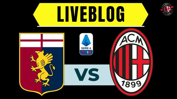 Genoa Milan Serie A social liveblog