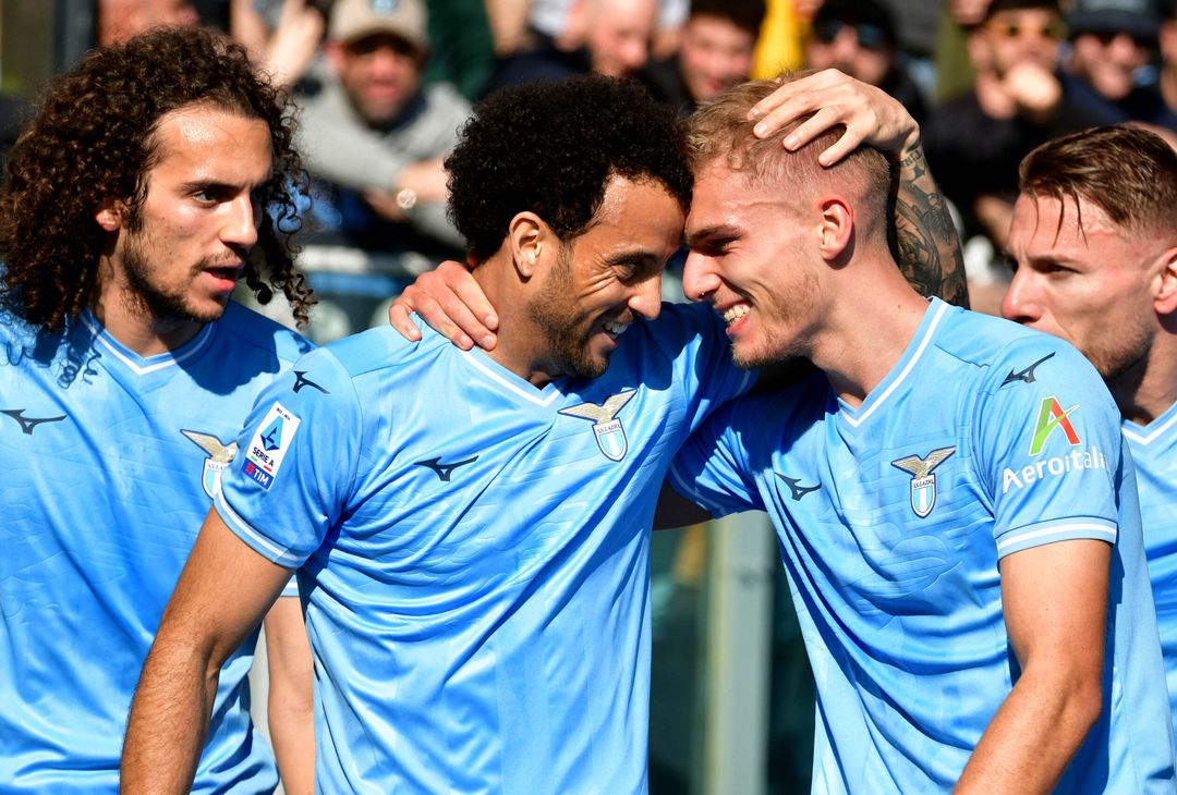 Felipe Anderson e Isaksen