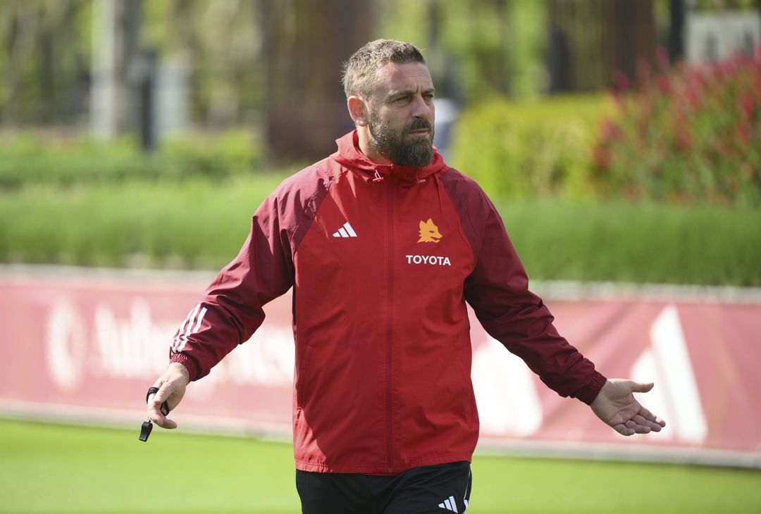 Trigoria, Mancini torna ad allenarsi in gruppo. Ancora ko Lukaku – FOTOGALLERY - immagine 12