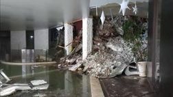 Valanga sull’hotel, le immagini dall’interno