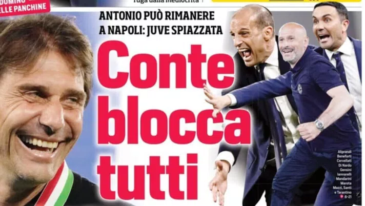 prima pagina corriere dello sport oggi
