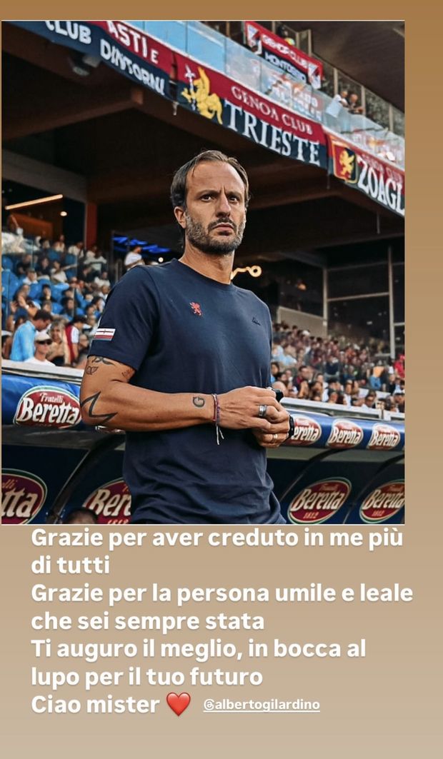 Genoa, Gilardino esonerato: le reazioni dei giocatori dopo la scelta della società- immagine 4