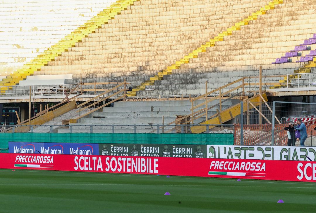 GALLERY VN – Lo stato dei cantieri al Franchi in Curva Fiesole e Maratona - immagine 8