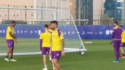 VIDEO VN – Palleggi e scambi tra argentini, Nico Gonzalez scalpita