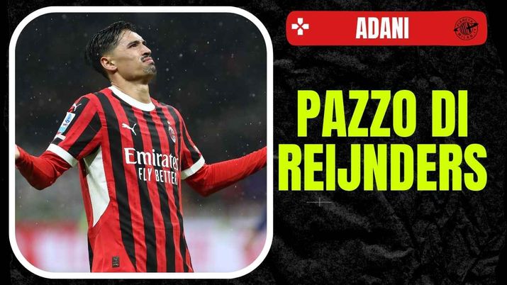 esultanza gol Tijjani Reijnders AC Milan Milan-Como 2-1 Serie A 2024-2025