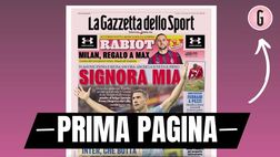 Prima pagina Gazzetta dello Sport: “Rabiot: Milan, regalo ad Allegri”