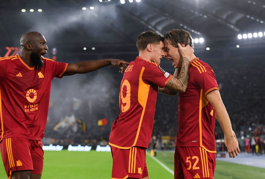 Roma-Slavia Praga 2-0 – FOTO GALLERY - immagine 59