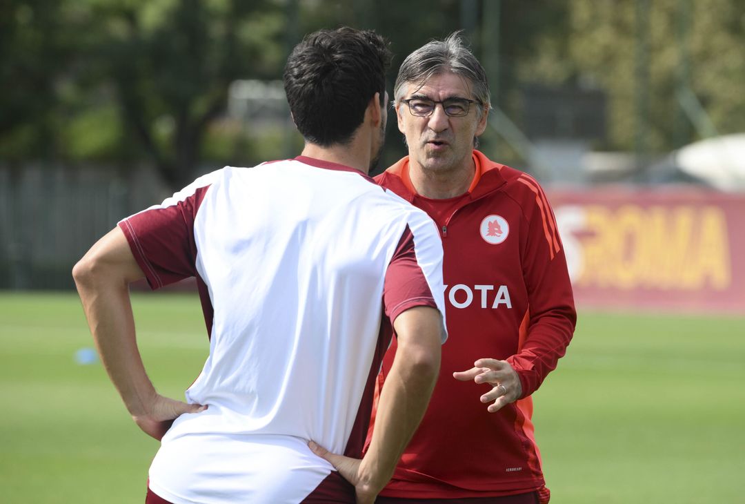 Trigoria, la rifinitura alla vigilia della sfida con l’Athletic – FOTO GALLERY - immagine 5