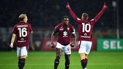 Torino-Milan 2-1 al 45′: segnano Vlasic e Zapata, accorcia la prodezza di Rabiot