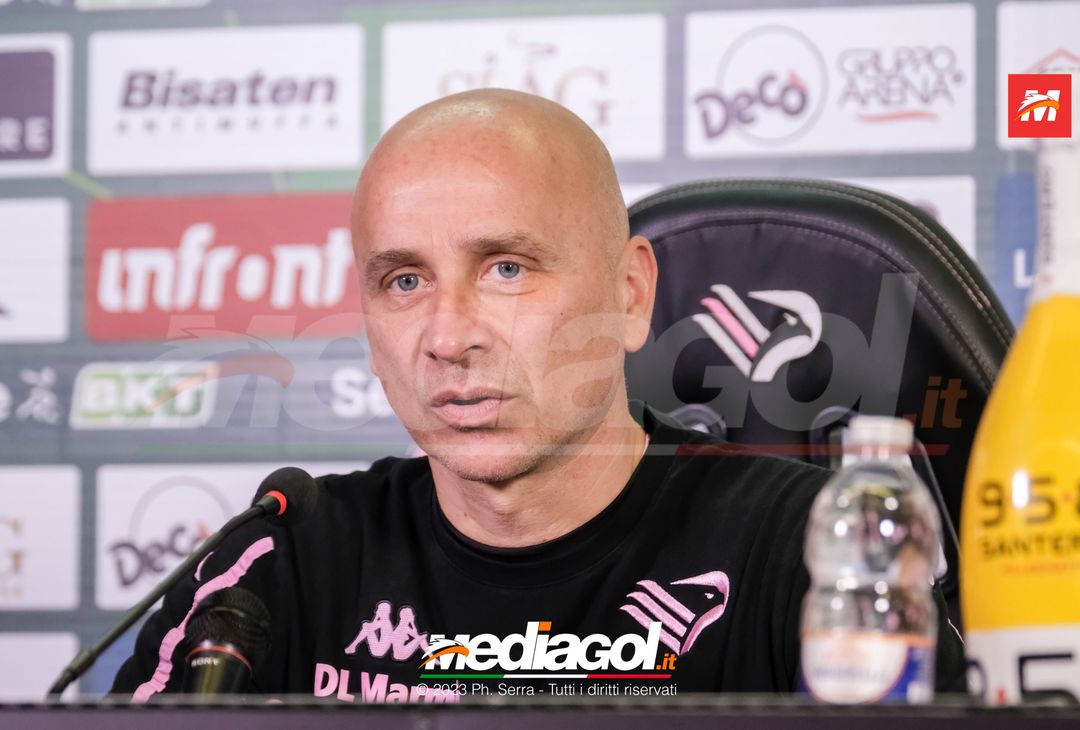 FOTO PALERMO, verso il Cittadella: la conferenza stampa di Corini (GALLERY) - immagine 14