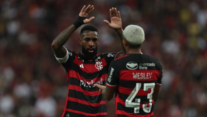 La Roma ricorda la doppietta di Gerson contro la Fiorentina, Wesley: “Papà G” - immagine 1