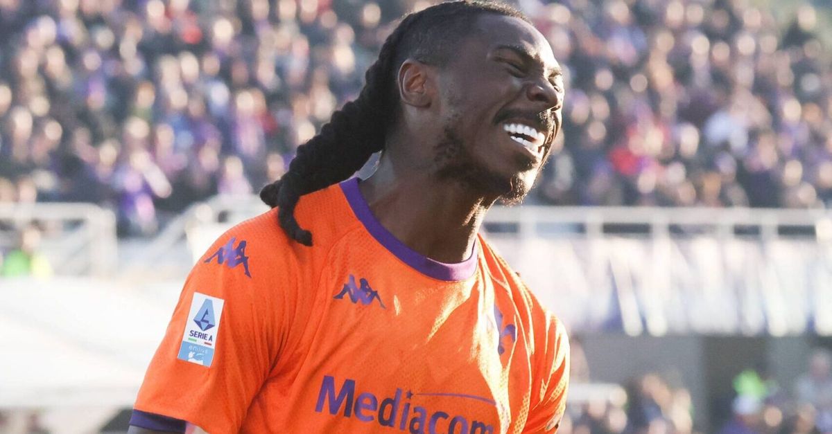 Fiorentina, Kean scaccia le critiche su Instagram: “Gesù era perfetto e lo odiavano”