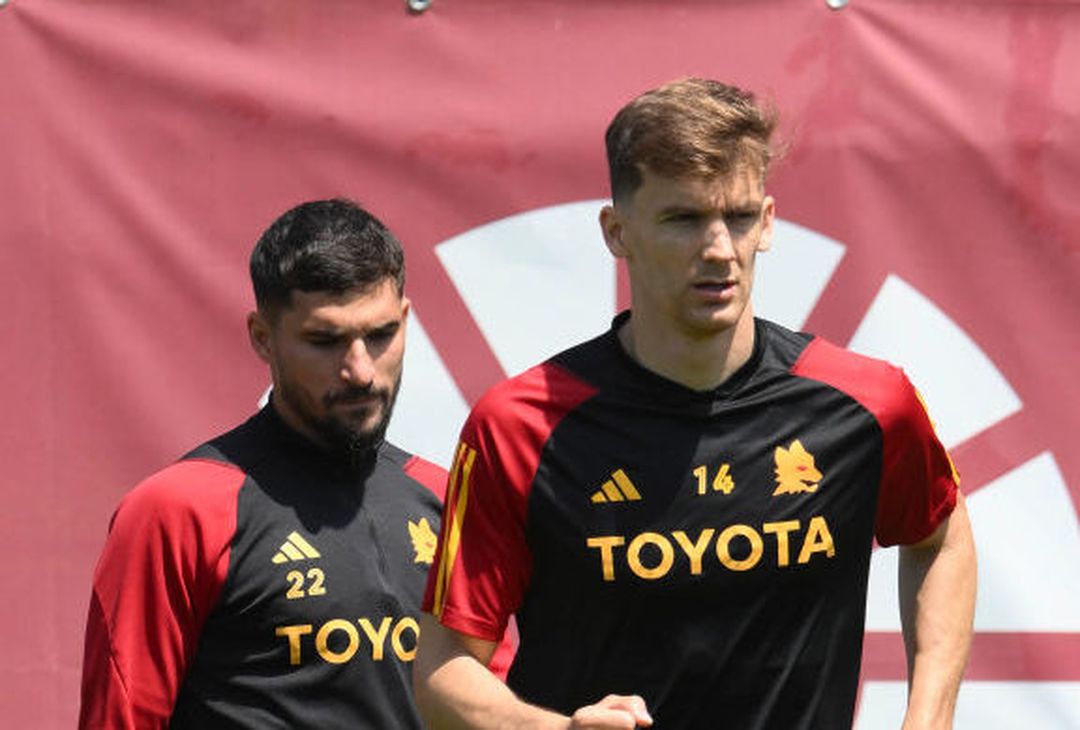 Trigoria, l’allenamento della Roma in vista dell’Atalanta – FOTO GALLERY - immagine 5