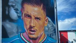 GALLERY Inaugurato murales per Mazzocchi a Napoli: la visita del calciatore