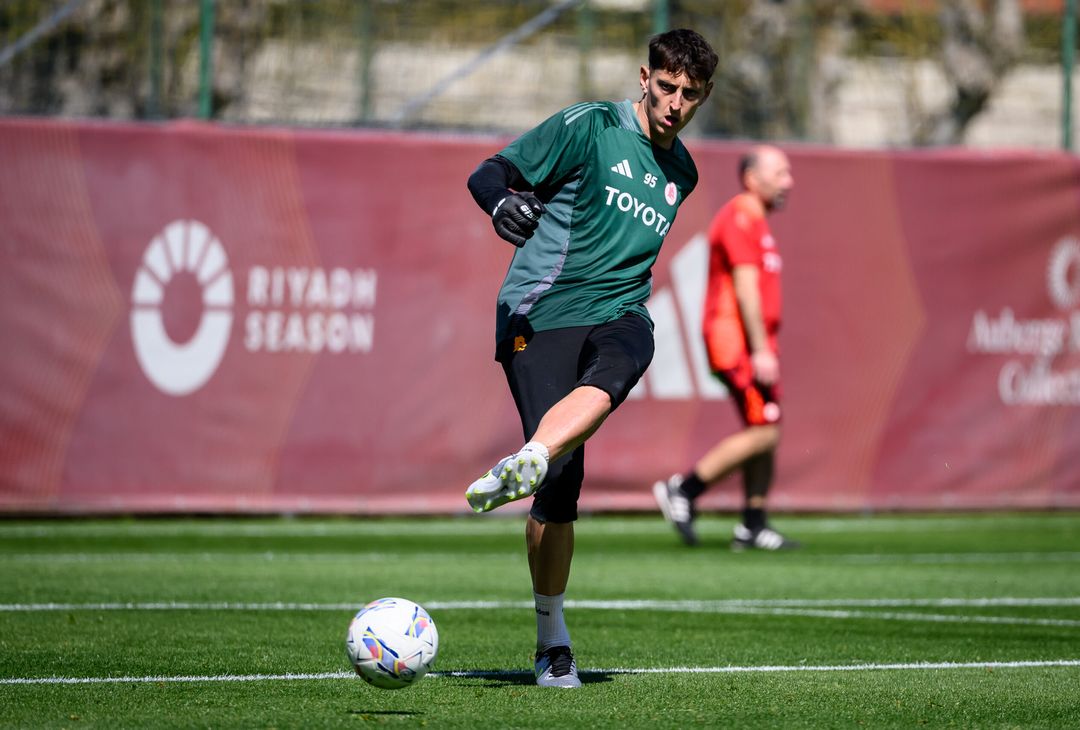 Verso Roma-Juventus: l’allenamento a Trigoria – FOTO GALLERY - immagine 13