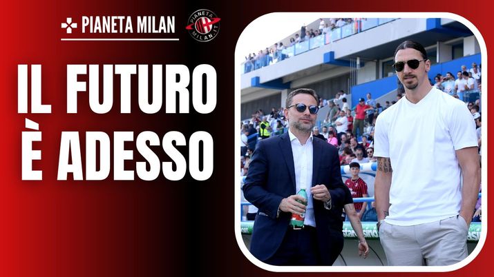 Zlatan Ibrahimovic e Giorgio Furlani 28/04/2024 PianetaMilan.it