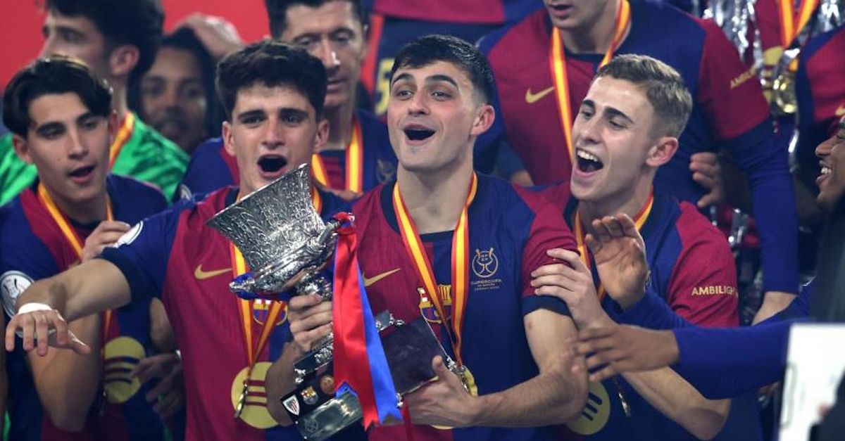 Supercoppa, la manita del Barcellona in finale al Real Madrid | VIDEO