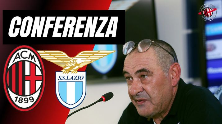 Conferenza stampa Milan-Lazio Sarri Serie A 2023-2024