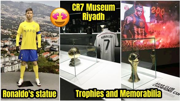 Arabia, nel centro di Riad: una statua in cera per Cristiano Ronaldo!- immagine 3