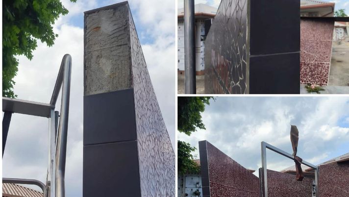 Restauro al Cimitero: intervento sul monumento al Grande Torino Restauro al Cimitero: intervento sul monumento al Grande Torino - immagine 1