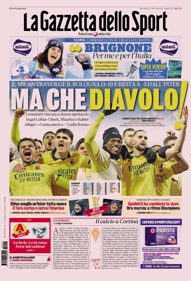 La Gazzetta dello Sport