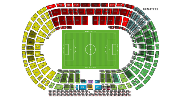 Torino-Milan, ondata rossonera allo stadio? Sett.ospiti esaurito, Distinti quasi- immagine 2