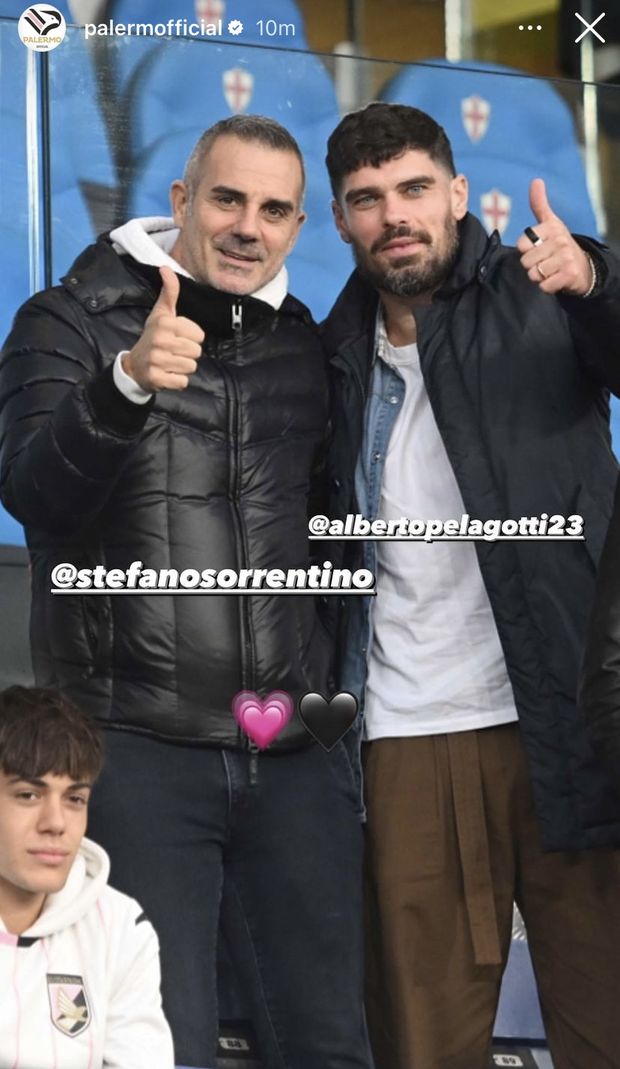 FOTO Sampdoria-Palermo, a Marassi presenti anche gli ex Sorrentino e Pelagotti- immagine 2