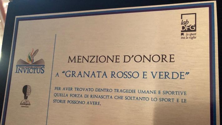 “Granata, Rosso e Verde” nella top 10 dei libri sportivi del 2022 - immagine 1