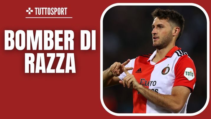 Santiago Giménez Feyenoord Calciomercato AC Milan