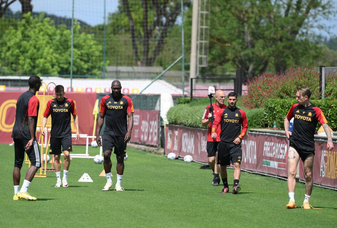 Verso Empoli-Roma, la ripresa degli allenamenti a Trigoria – FOTO GALLERY - immagine 7