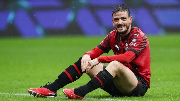 Alessandro Florenzi (difensore AC Milan), qui durante Milan-Verona 1-0 (Serie A 2023-2024) | News (Getty Images) Alessandro Florenzi, giocatore del Milan