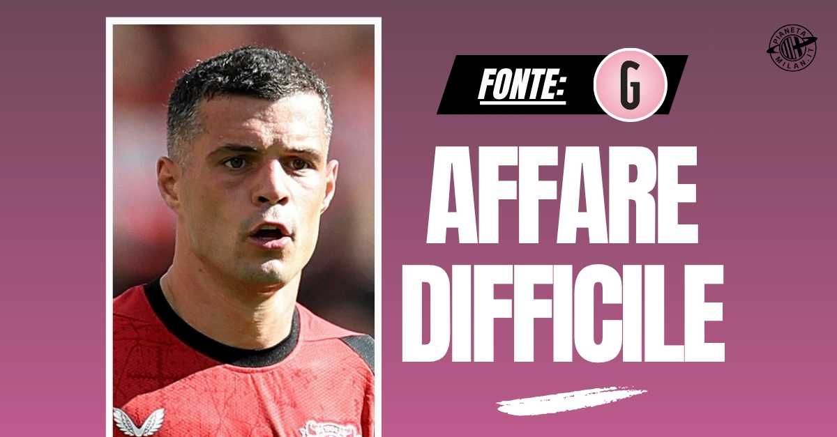 Calciomercato Milan, ecco cosa serve per portarsi a casa Xhaka Calciomercato Milan, ecco cosa serve per portarsi a casa Xhaka