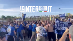 VIDEO FCIN1908 / City-Inter, la Curva Nord pronta a entrare all’Ataturk