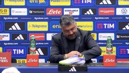 Gattuso, show in conferenza! Barella se ne va e lui…