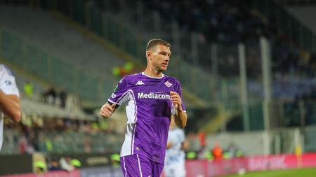 GERMOGLI PH: 2 OTTOBRE 2025 FIRENZE STADIO ARTEMIO FRANCHI CONFERENCE LEAGUE FIORENTINA VS SIGMA OLOMOUC NELLA FOTO DZEKO