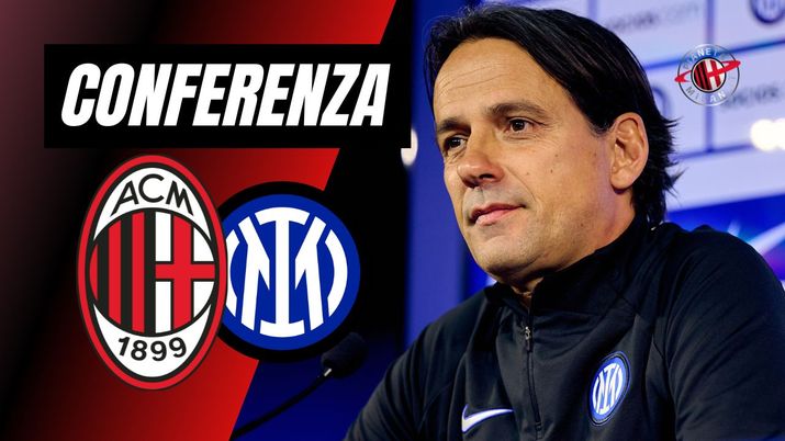 Conferenza stampa Simone Inzaghi derby Milan-Inter Serie A 2023-2024
