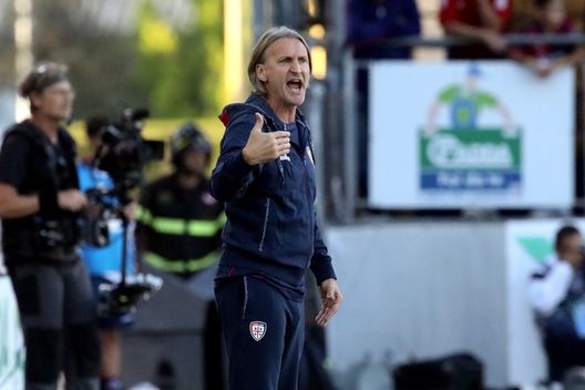 Davide Nicola in Cagliari-Empoli