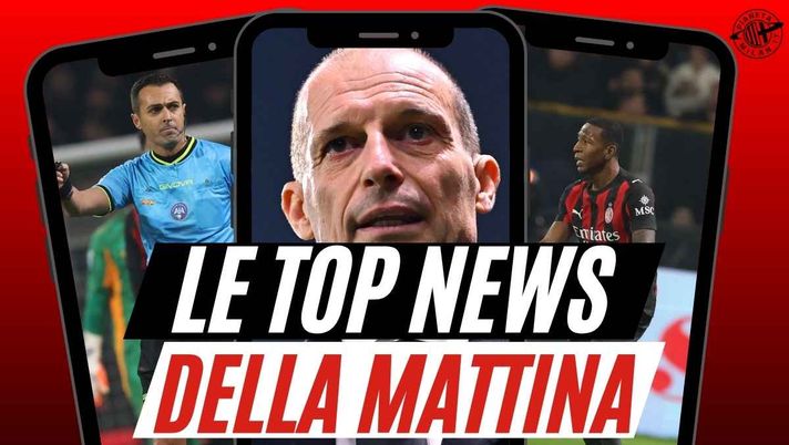 Milan, 'rabbia' Allegri. Bordate contro Estupinan. Clamoroso errore del VAR. E Leao ...