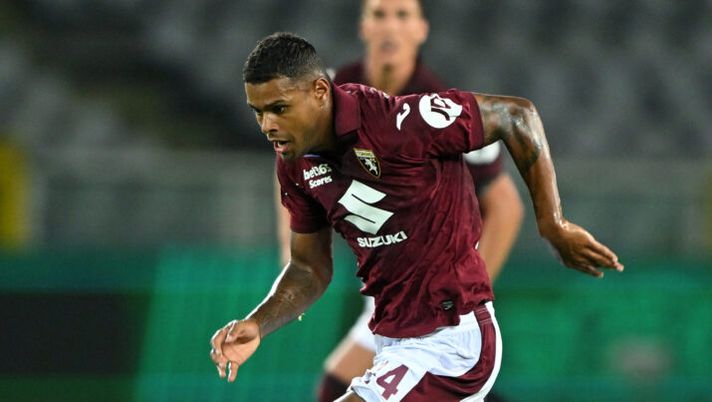 TURIN, ITALY - AUGUST 18: Tino Anjorin of Torino FC during the Coppa Italia match between Torino FC and Modena FC at Stadio Olimpico Grande Torino on August 18, 2025 in Turin, Italy. (Photo by Chris Ricco/Getty Images) Torino, le ultime sull’infortunio di Anjorin: questa è la comunicazione ufficiale del club - immagine 1