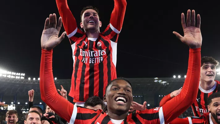 Rafael Leao derby Inter-Milan 2-3 Supercoppa italiana 2025