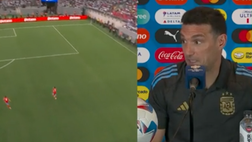 Scaloni: “Gol Lautaro? Lui il primo contento, così come Alvarez. E il terzo sono io”