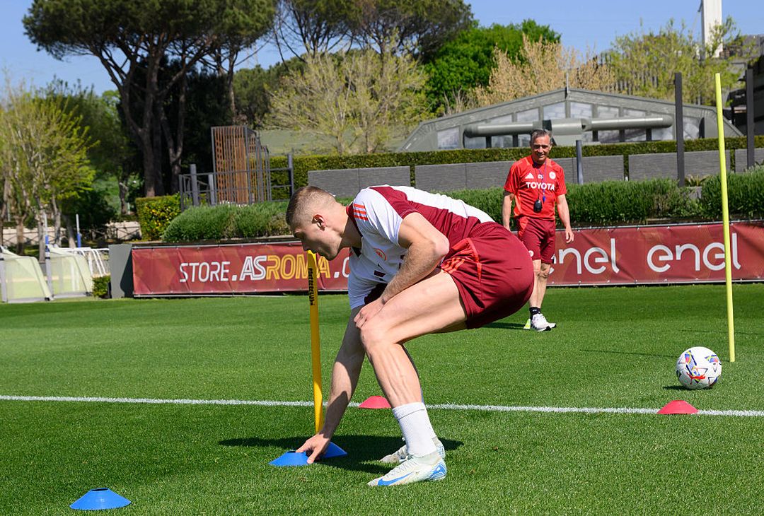 Trigoria, la seduta a due giorni da Lazio-Roma – FOTO GALLERY - immagine 18